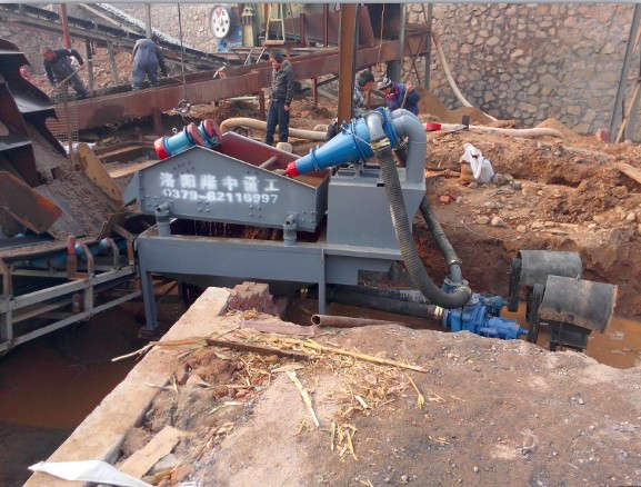 嵩縣應用細沙回設備現場